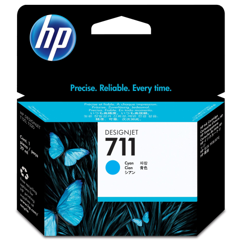 HP 711 CARTUCCIA CIANO PER STAMPANTI HP INK-JET 29ML